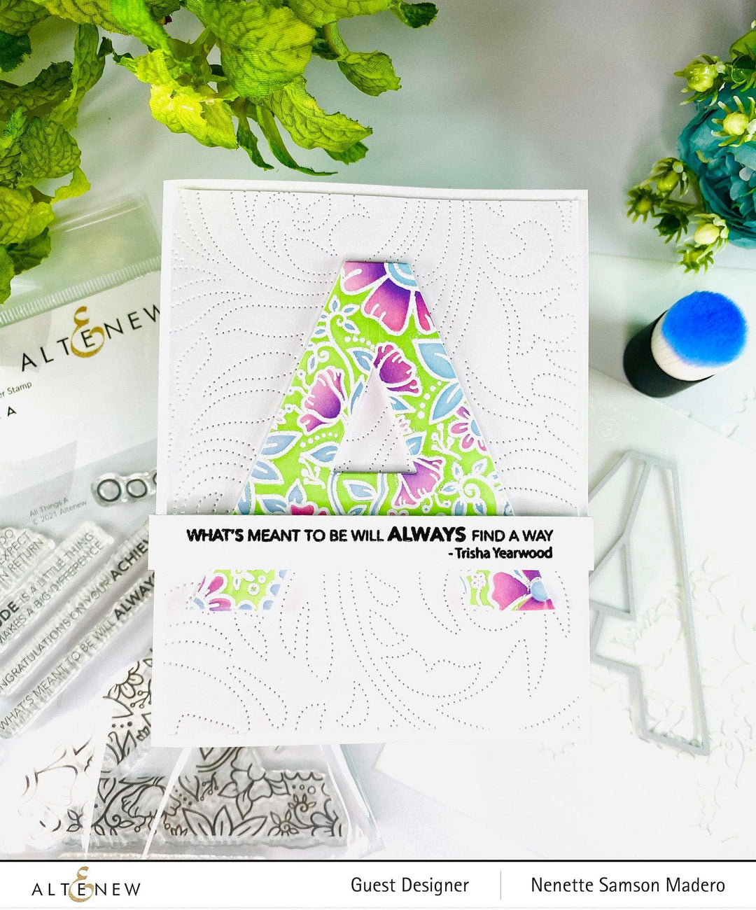 Altenew Stamp & Die & Stencil Bundle All Things A Stamp & Die & Stencil Bundle