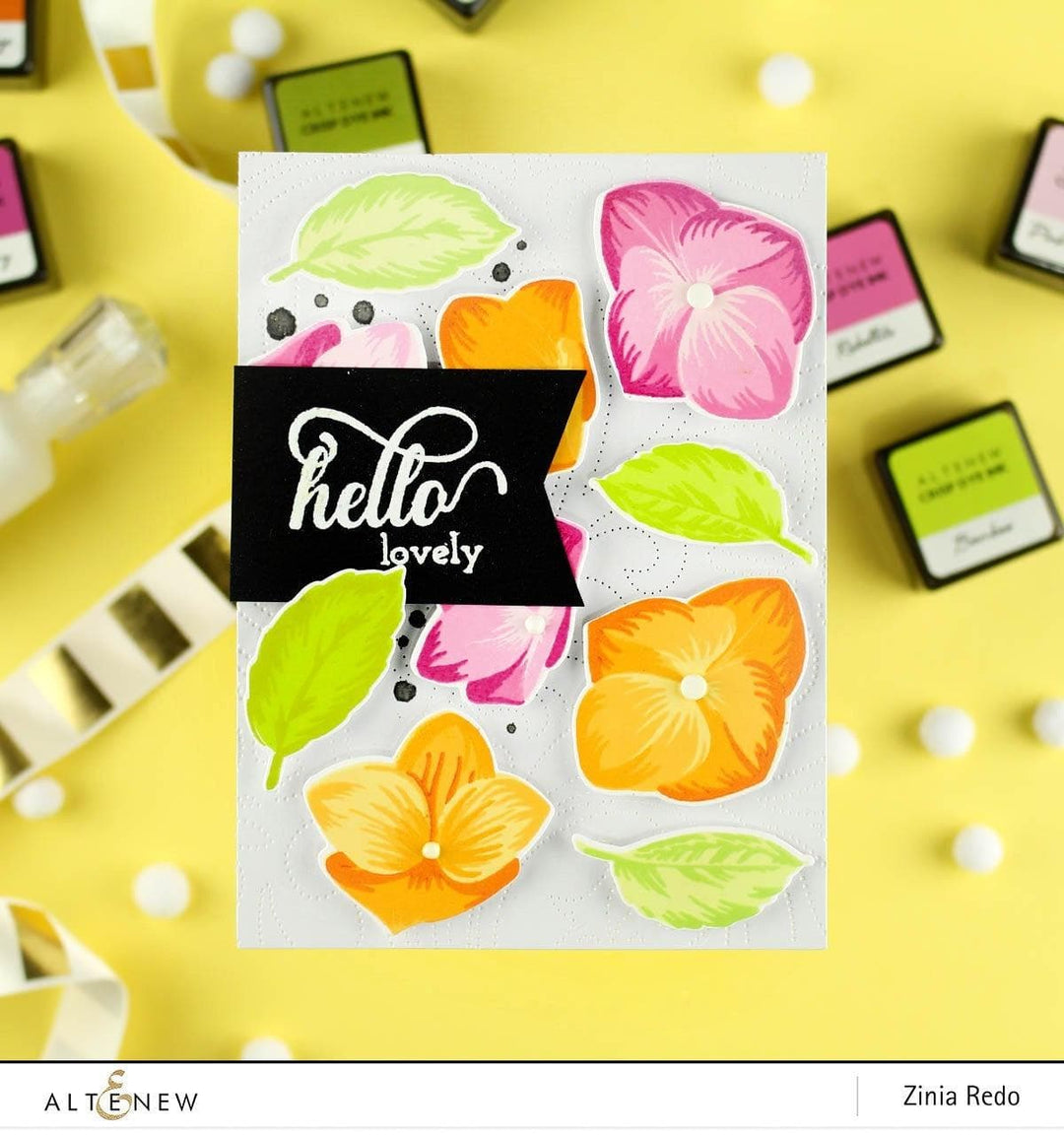 Altenew Stamp & Die & Stencil Bundle Basic Blooms Stamp & Die & Mask Stencil Bundle