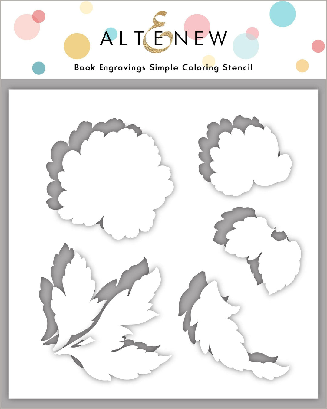 Altenew Stamp & Die & Stencil Bundle Book Engravings