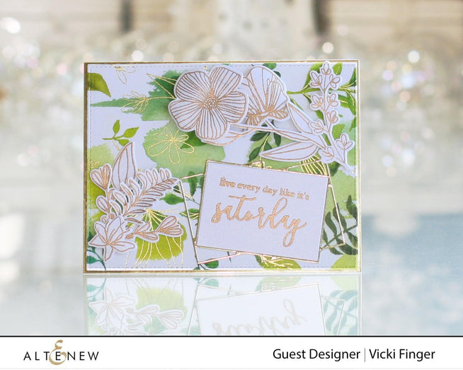 Altenew Stamp & Die & Stencil Bundle Charming Doodles Stamp & Die & Mask Stencil Bundle