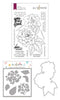 Altenew Stamp & Die & Stencil Bundle Courageous You Stamp & Die & Simple Coloring Stencil Bundle
