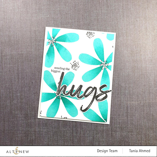 Altenew Stamp & Die & Stencil Bundle Flowering Cistus