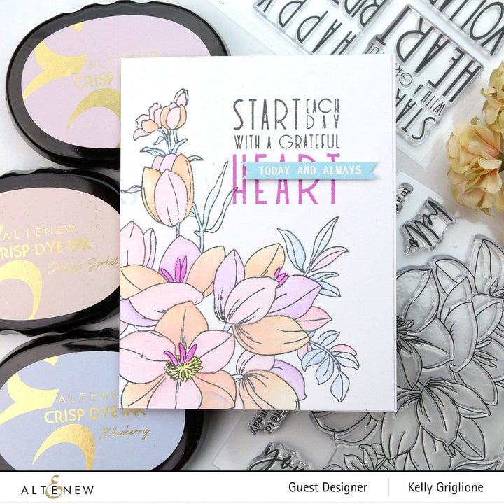 Altenew Stamp & Die & Stencil Bundle In the Woodland Stamp & Die & Coloring Stencil Bundle