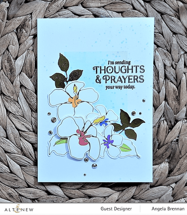 Altenew Stamp & Die & Stencil Bundle Monsteras and Quotes Stamp & Die & Stencil Bundle
