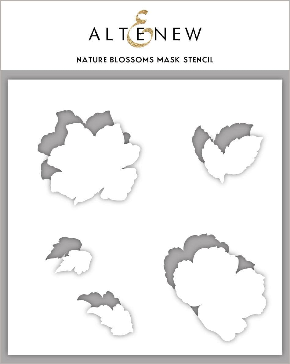 Altenew Stamp & Die & Stencil Bundle Nature Blossoms
