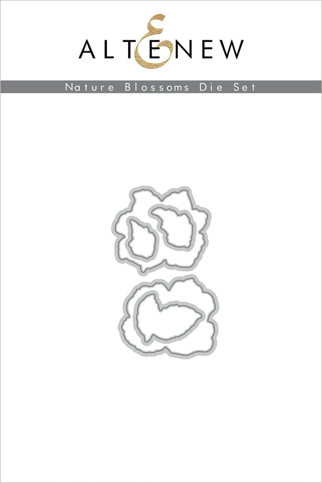 Altenew Stamp & Die & Stencil Bundle Nature Blossoms