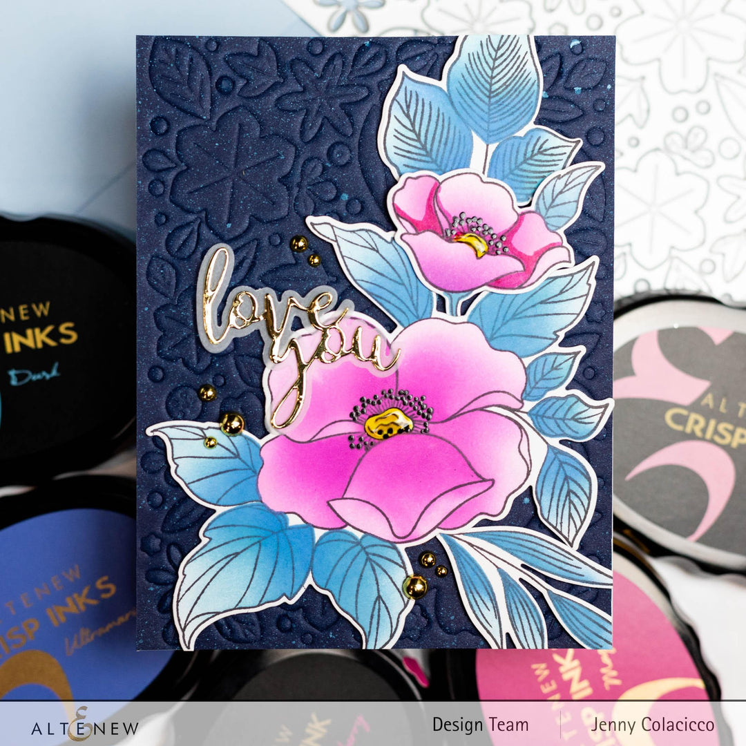 Altenew Stamp & Die & Stencil Bundle Nostalgic Florals Complete Bundle