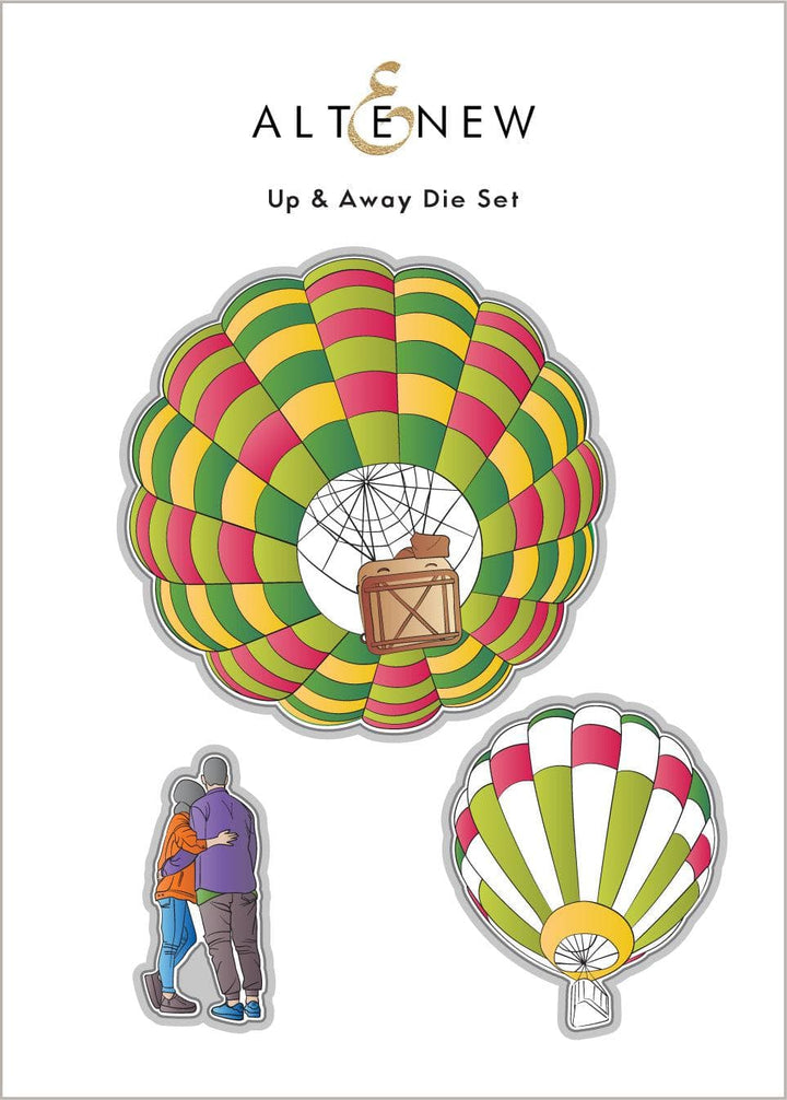 Altenew | Card Making, Scrapbooking & Paper-Crafting Supplies! Stamp & Die & Stencil Bundle Up & Away Stamp & Die & Coloring Stencil Bundle