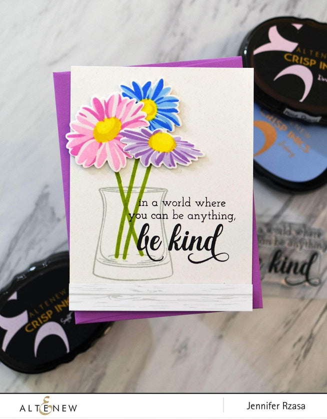 Retired - Beloved Daisy Stamp & Die & Mask Stencil Bundle - Altenew