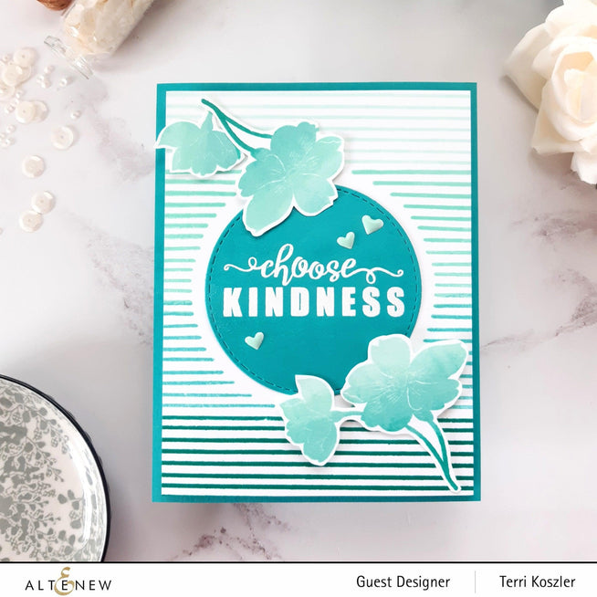 Altenew Stamp & Die & Stencil Bundle Eucalyptus Jar Stamp & Die & Mask Stencil Bundle