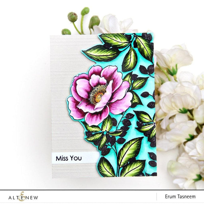 Altenew Stamp & Die & Stencil Bundle Wallpaper Art Stamp & Die & Mask Stencil Bundle