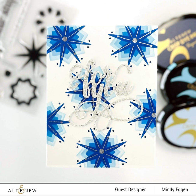 Altenew Stamp & Stencil Bundle Fancy Star Builder Stamp & Stencil Bundle