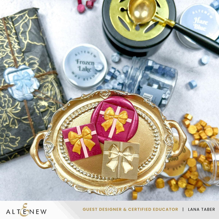 Gift Box Bow Wax Seal Stamp