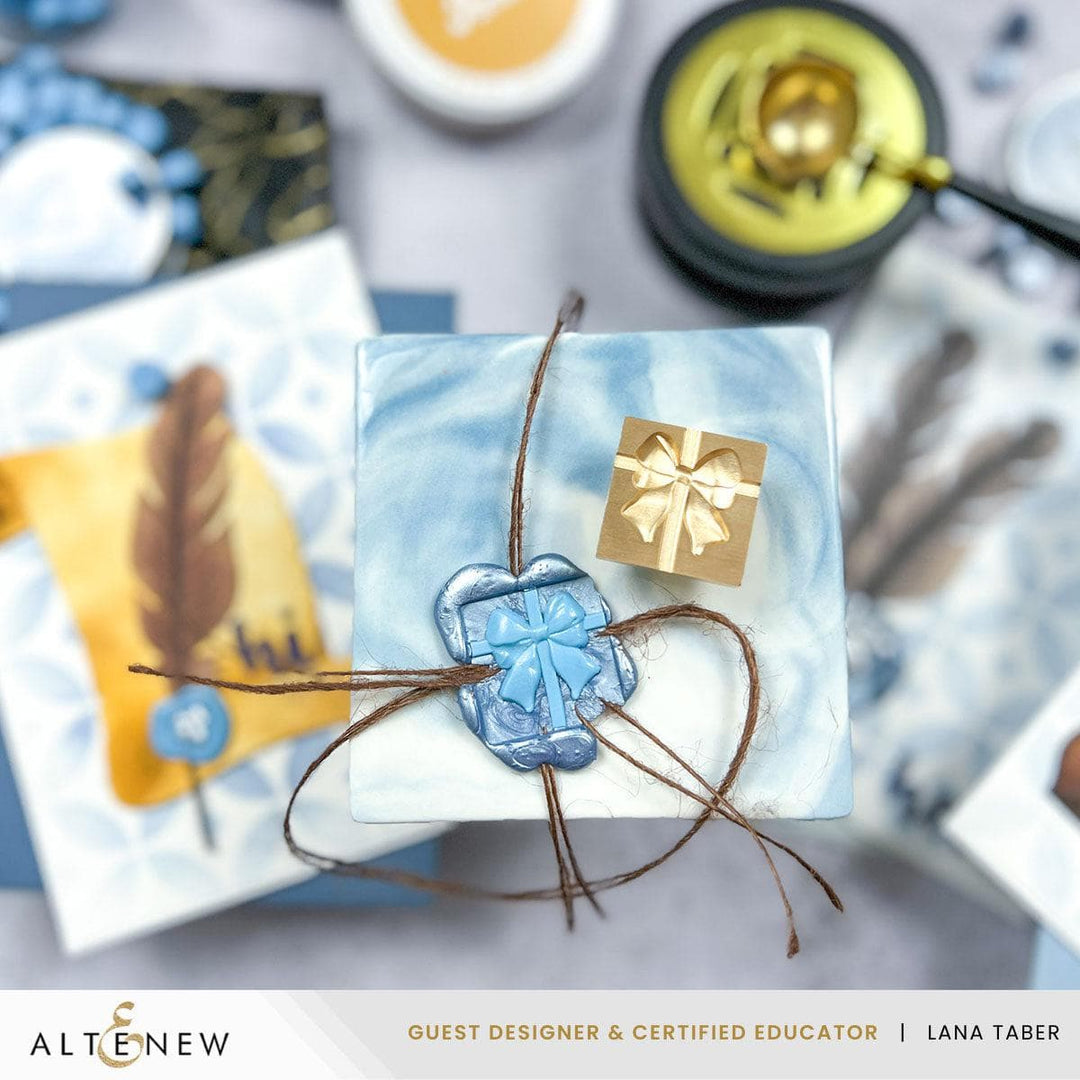 Gift Box Bow Wax Seal Stamp