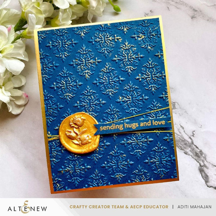 Tulip Motif Wax Seal Stamp