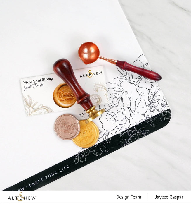 Chinesecrafts Stationery & Gifts Wax Seal Stamp - Just Thanks