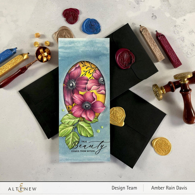 Chinesecrafts Stationery & Gifts Wax Seal Stamp - Delicate Blossom