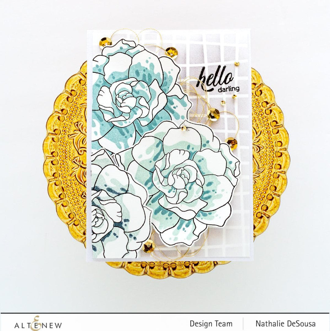 Photocentric Stencil Bergenia Builder Mask Stencil