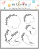 Photocentric Stencil Book Engravings Simple Coloring Stencil