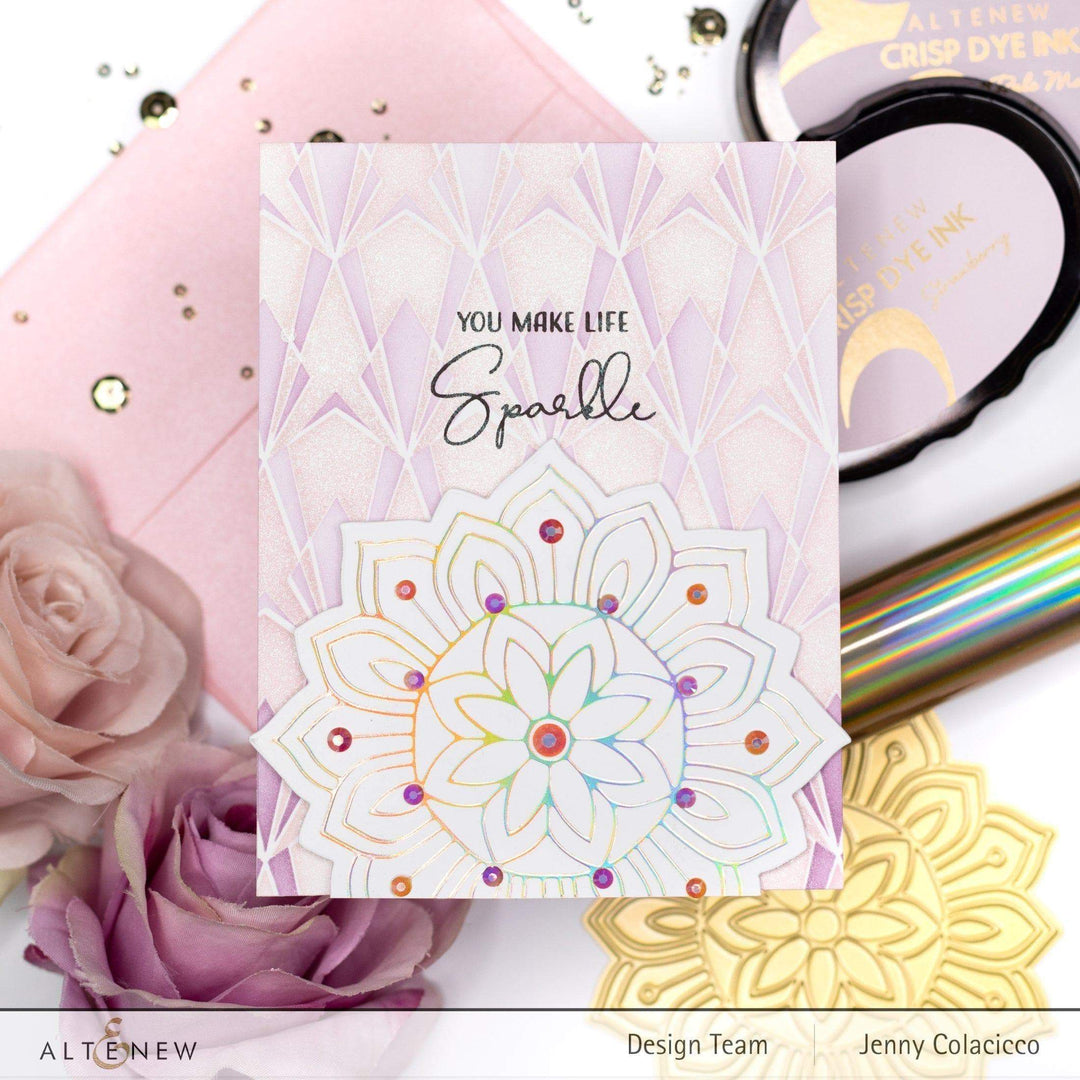 EXP Factors Stencil Deco Diamonds Stencil Set (2 in 1)