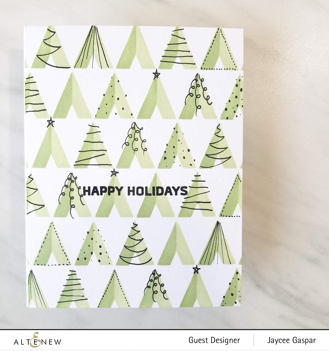 Photocentric Stencil Diamond Builder Stencil