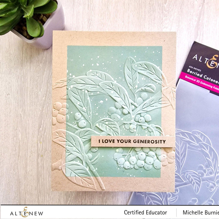 Altenew Stencil & Embossing Folder Bundle Berried Cotoneaster Complete Bundle