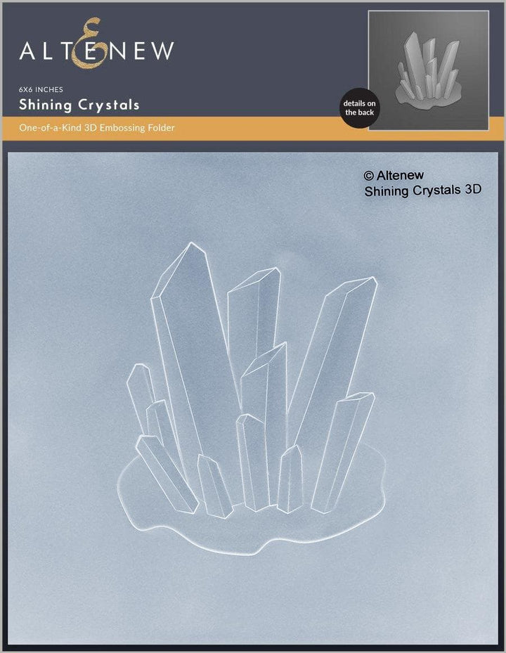 Altenew Hot Foil Plate & Stencil Bundle Shining Crystals