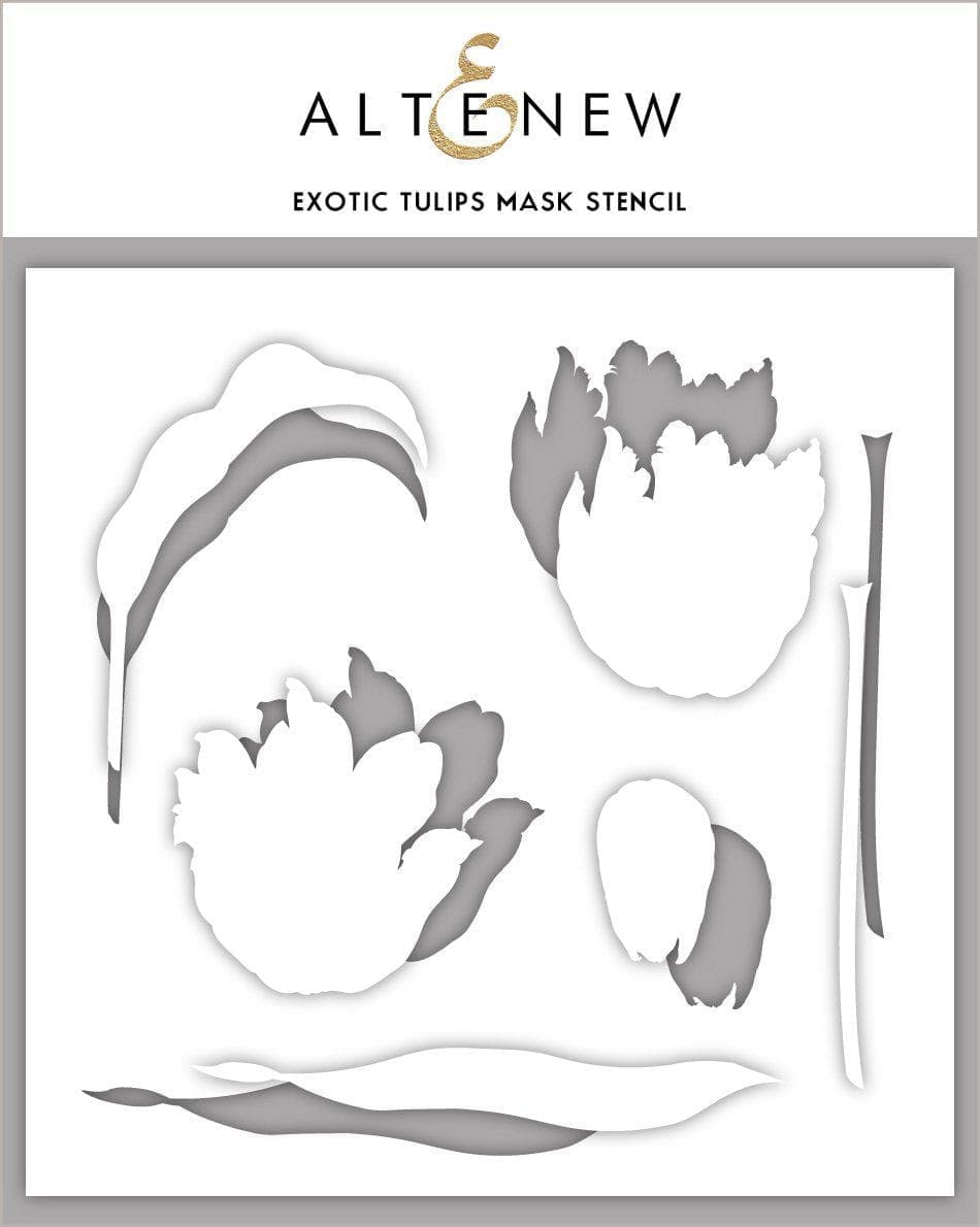 Photocentric Stencil Exotic Tulips Mask Stencil