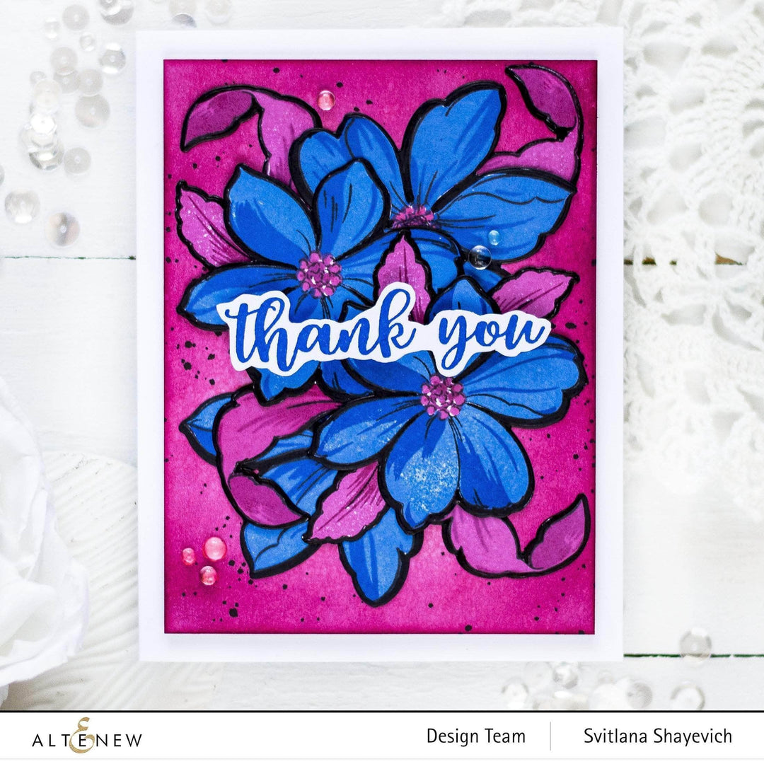 Photocentric Stencil Fabulous Florets Mask Stencil