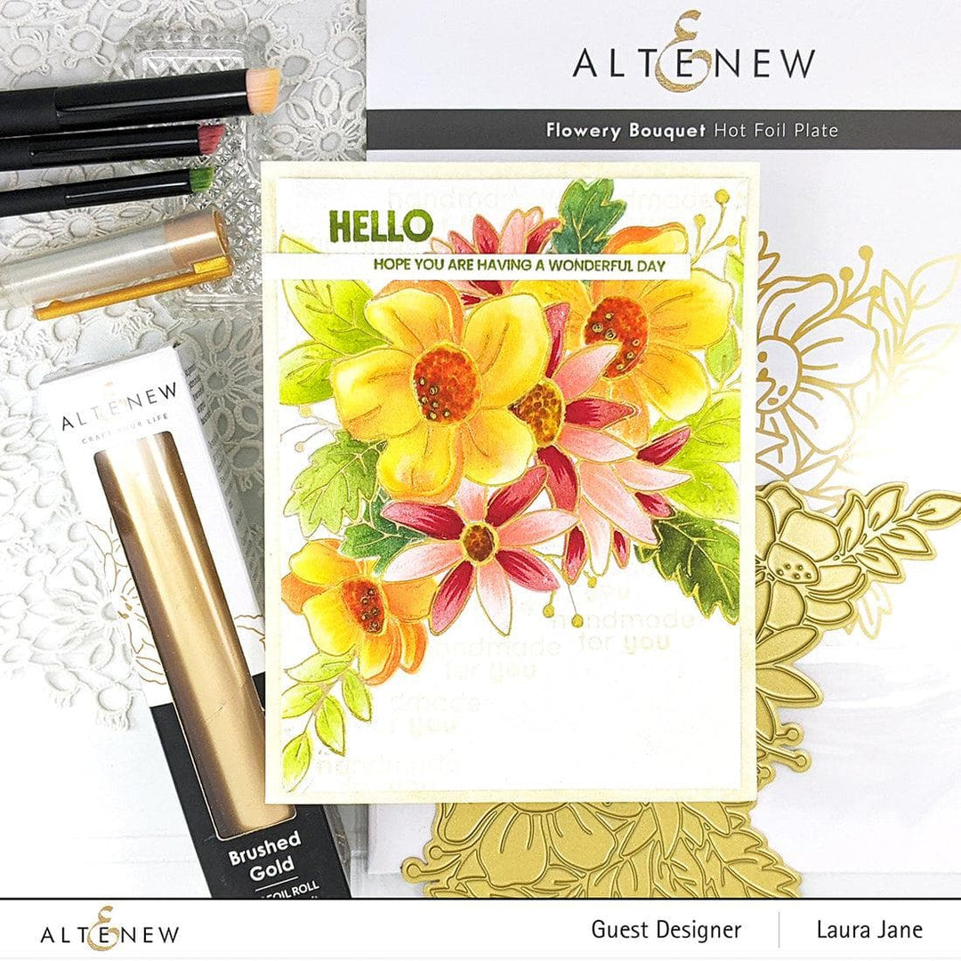 EXP Factors Stencil Flowery Bouquet Simple Coloring Stencil Set (3 in 1)