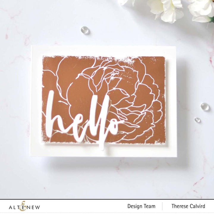 EXP Factors Stencil Gilded Rose Layering Stencil Set (3 in 1)