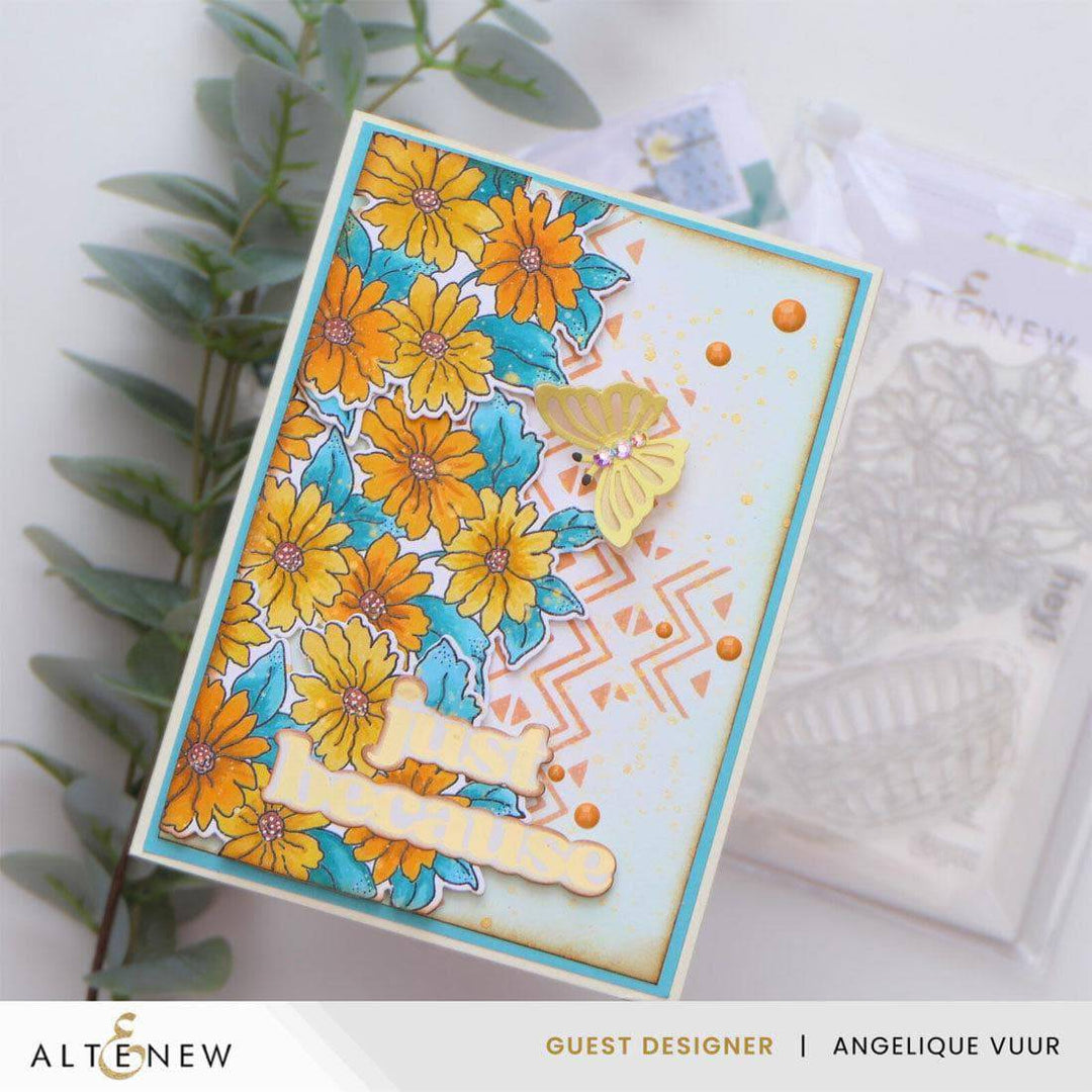 Heritage Chevron Weaves Stencil