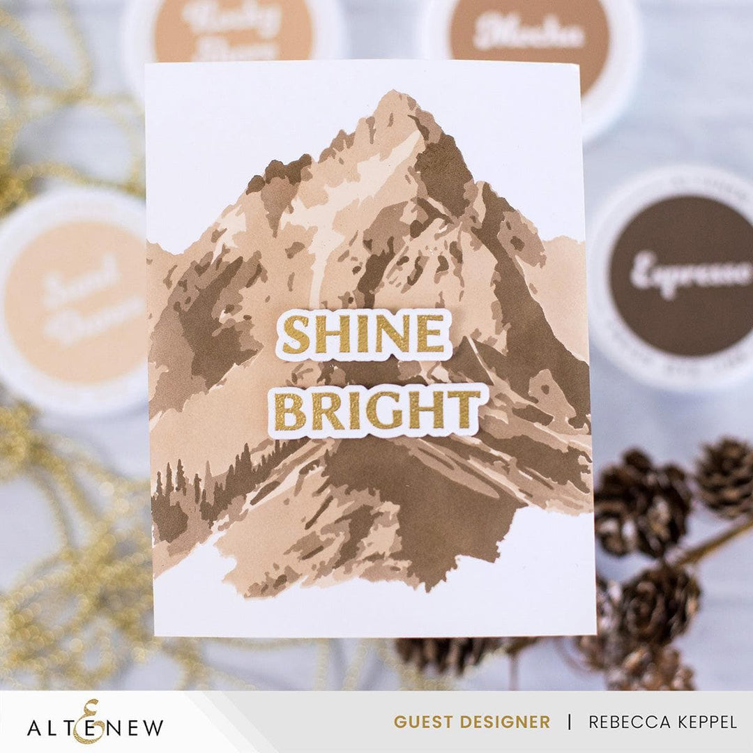 Majestic Mountains Layering Stencil Set (4 in 1)