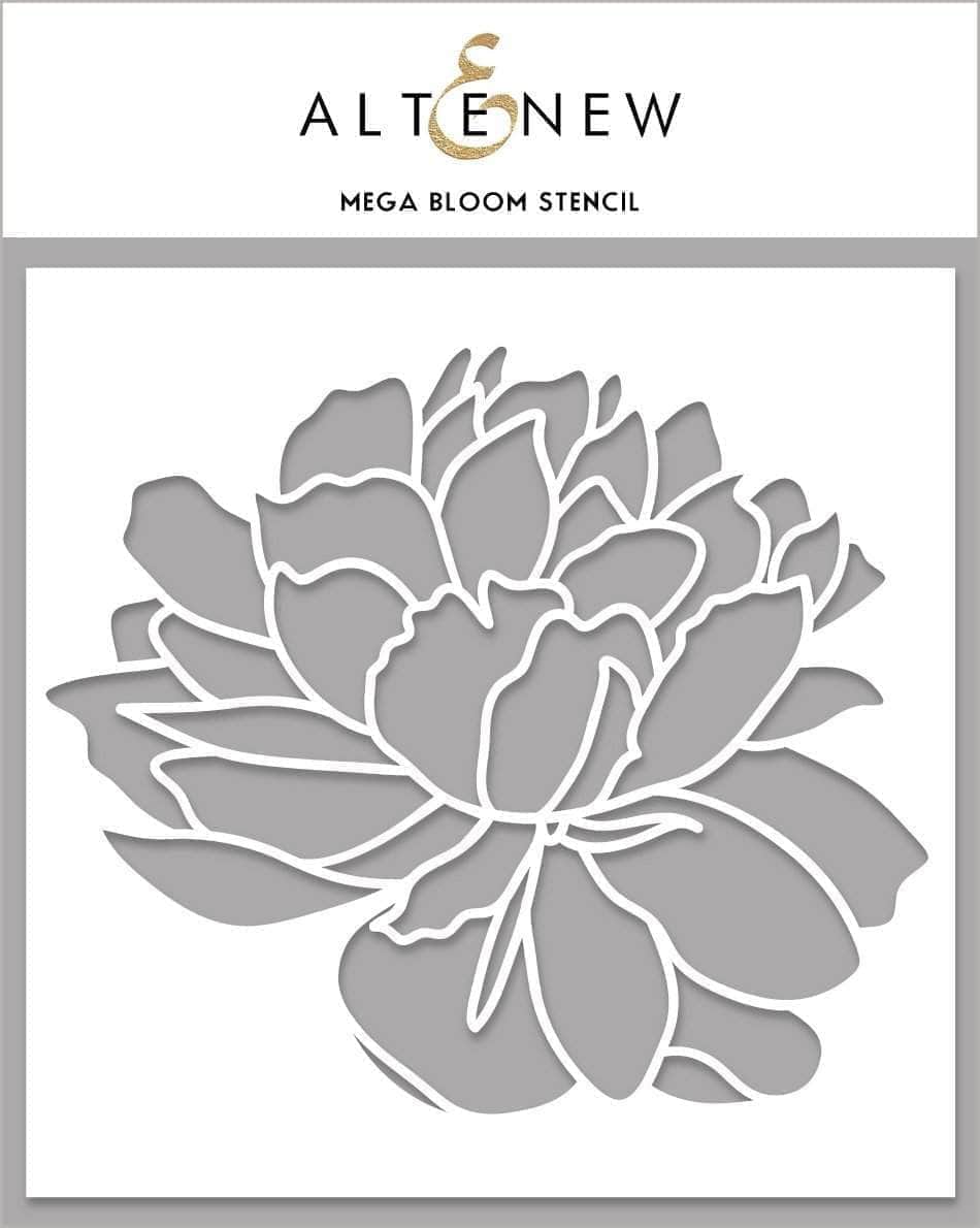 Photocentric Stencil Mega Bloom Stencil