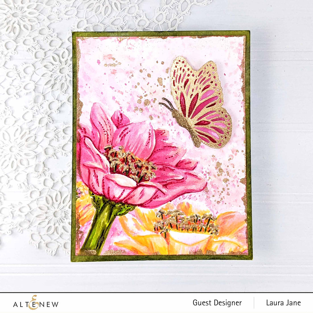 EXP Factors Stencil Mini Butterfly Simple Coloring Stencil