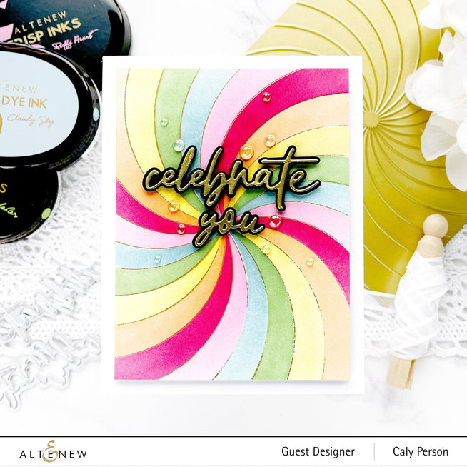 EXP Factors Stencil Rainbow Burst Stencil Set (3 in 1)