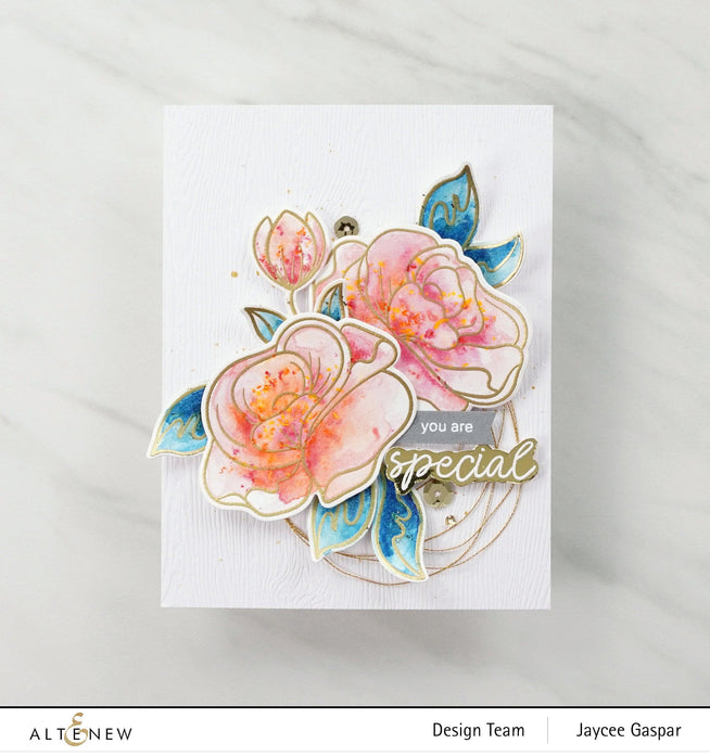 Photocentric Stencil Simple Roses Mask Stencil