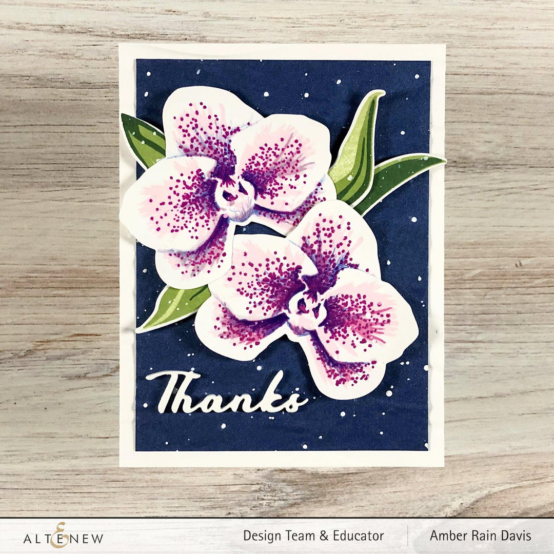 EXP Factors Stencil Spotted Orchid Mask Stencil