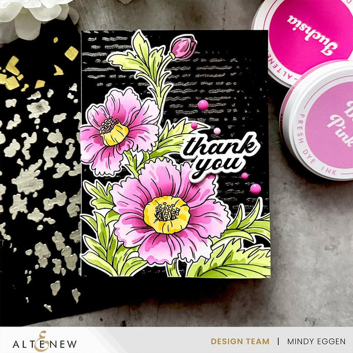 Squiggly Lines Background Stencil