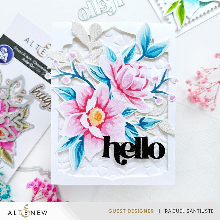 Stencil Art: Charming Delight Layering Stencil Set (6 in 1)