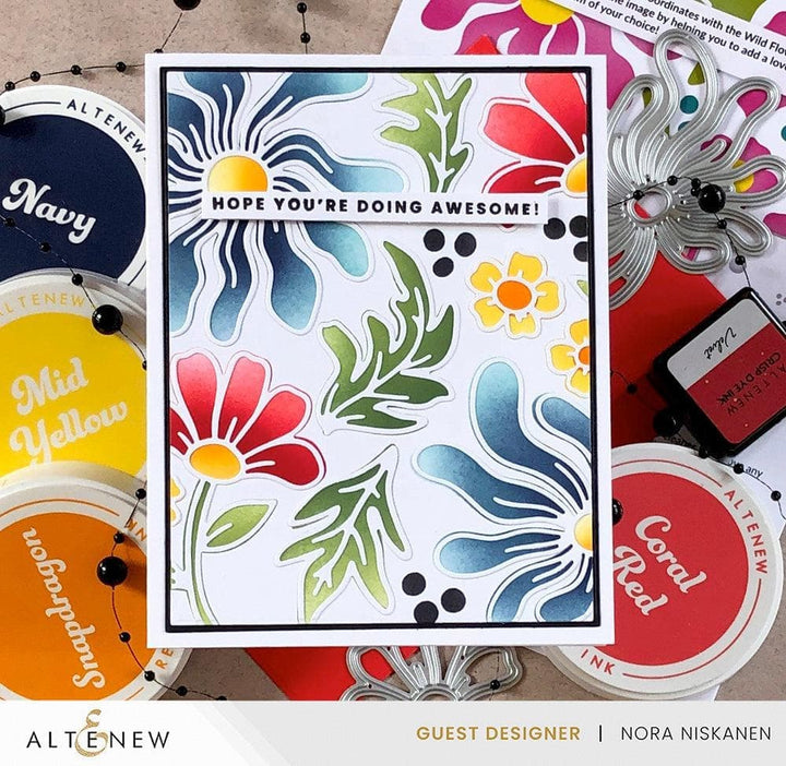 Wild Flowers Stencil Set (3 in 1)