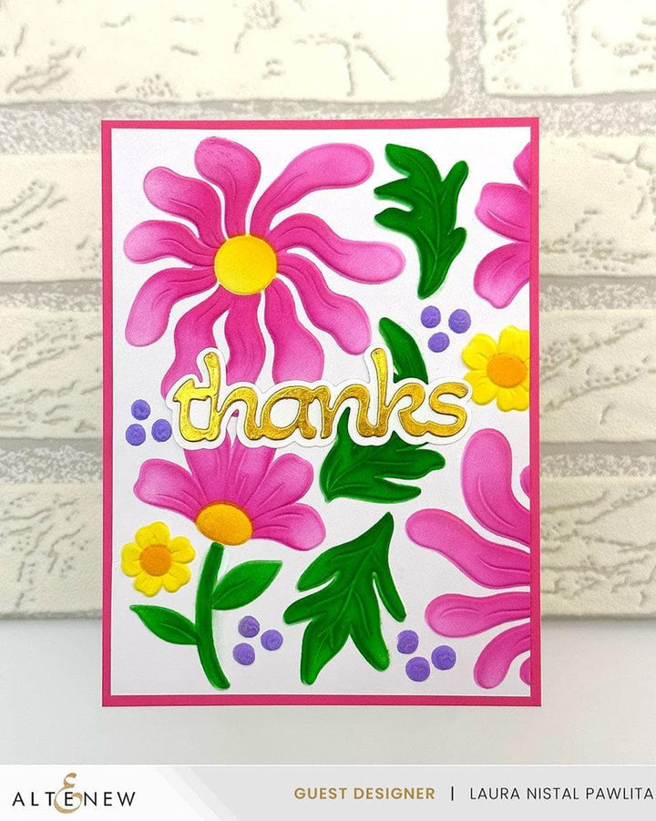 Wild Flowers Stencil Set (3 in 1)