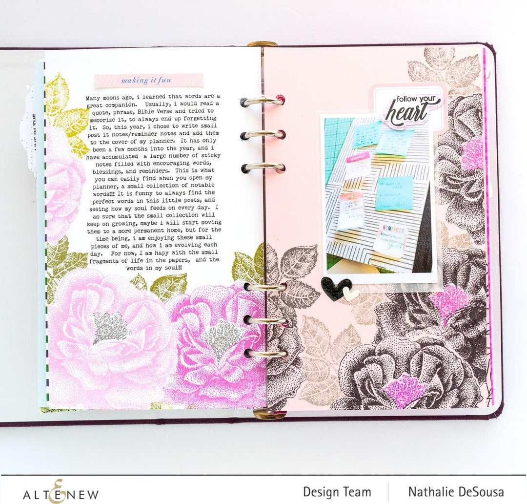 Photocentric Stencil Calming Reverie Mask Stencil