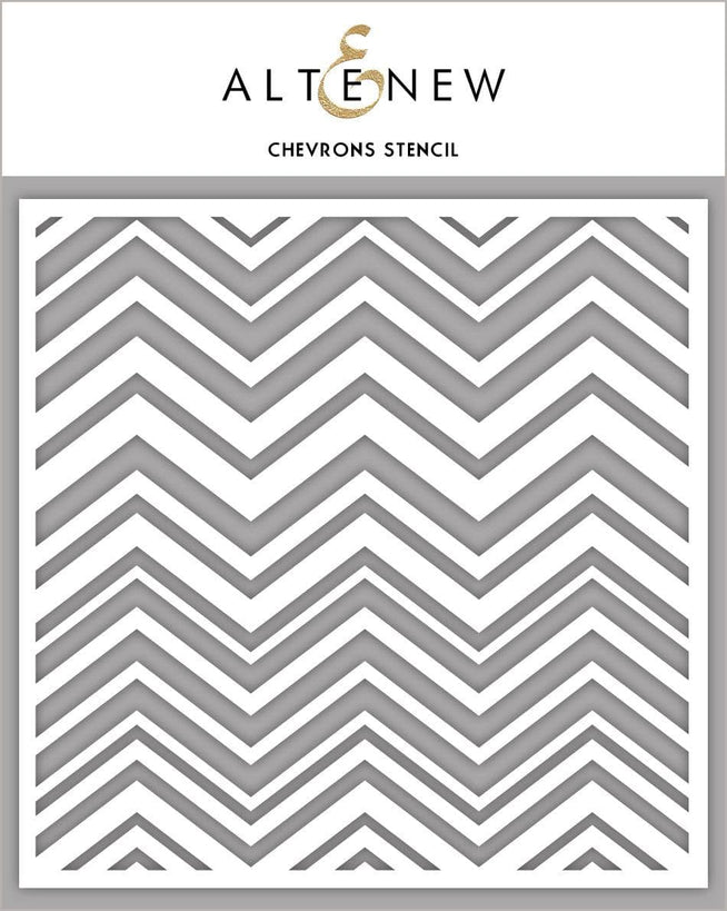 Photocentric Stencil Chevrons Stencil