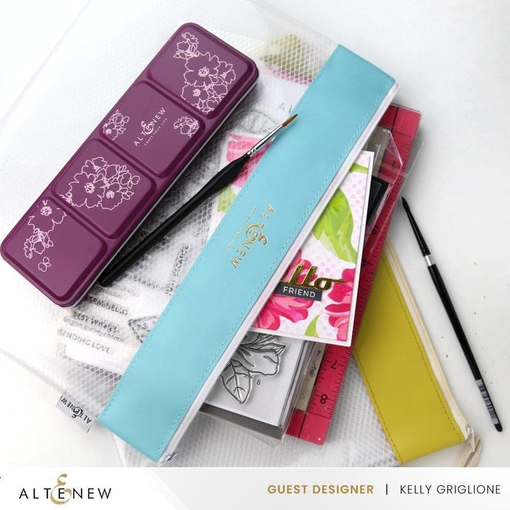 Yellow Zip 'n' Stash Pouches Bundle (6 pcs)