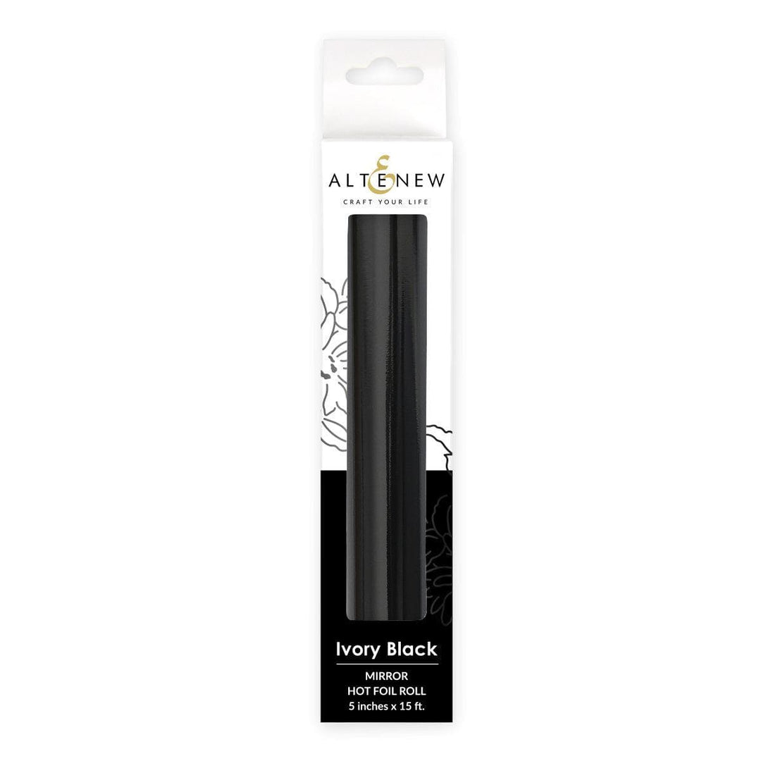 Hot Foil Roll - Ivory Black (Mirror)