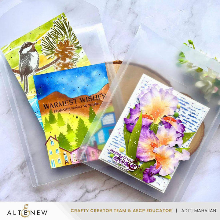 Storage Pockets: 6.5" x 8.5" (10 pieces/set)