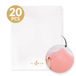 Storage Pockets: 9" x 11.5" (20 pieces/set)