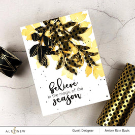 XF Tape Washi Tapes Golden Dots Wide Washi Tape