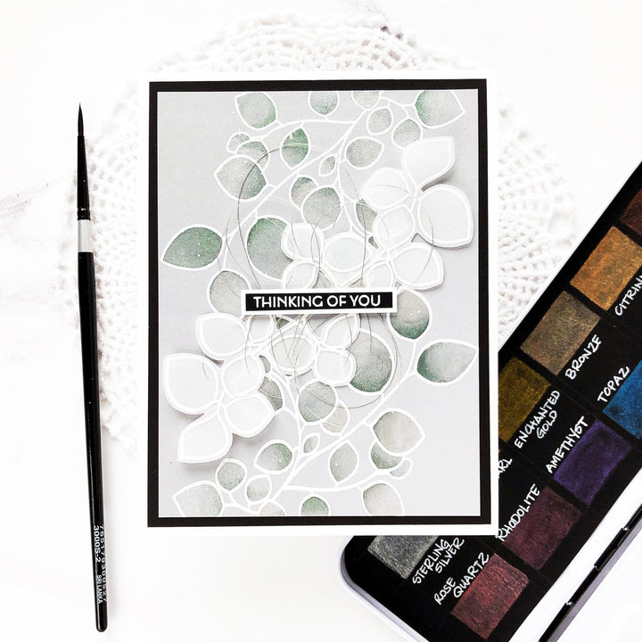 Be Creative Arts Crafts Watercolor Metallic Watercolor 14 Pan Set
